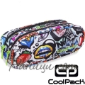 Cool Pack Clever Несесер с два ципа Graffiti A65201 Cool Pack Clever Несесер с два ципа Graffiti A65201